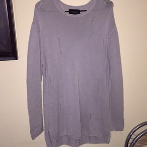 PacSun Size Large Distressed Sweater